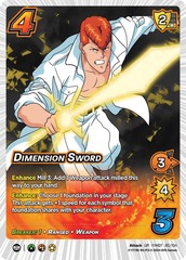 Dimension Sword - 1st Edition - Foil