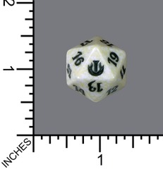 Magic Spindown Die - Journey into Nyx - White