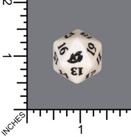 Magic Spindown Die - Ikoria - White