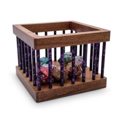 Cherry Wood Dice Jail Dracolich