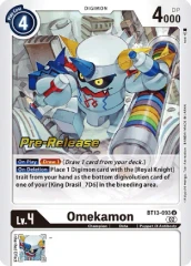 Omekamon - BT13-093 - P (Versus Royal Knight Pre-Release Promo) - Foil