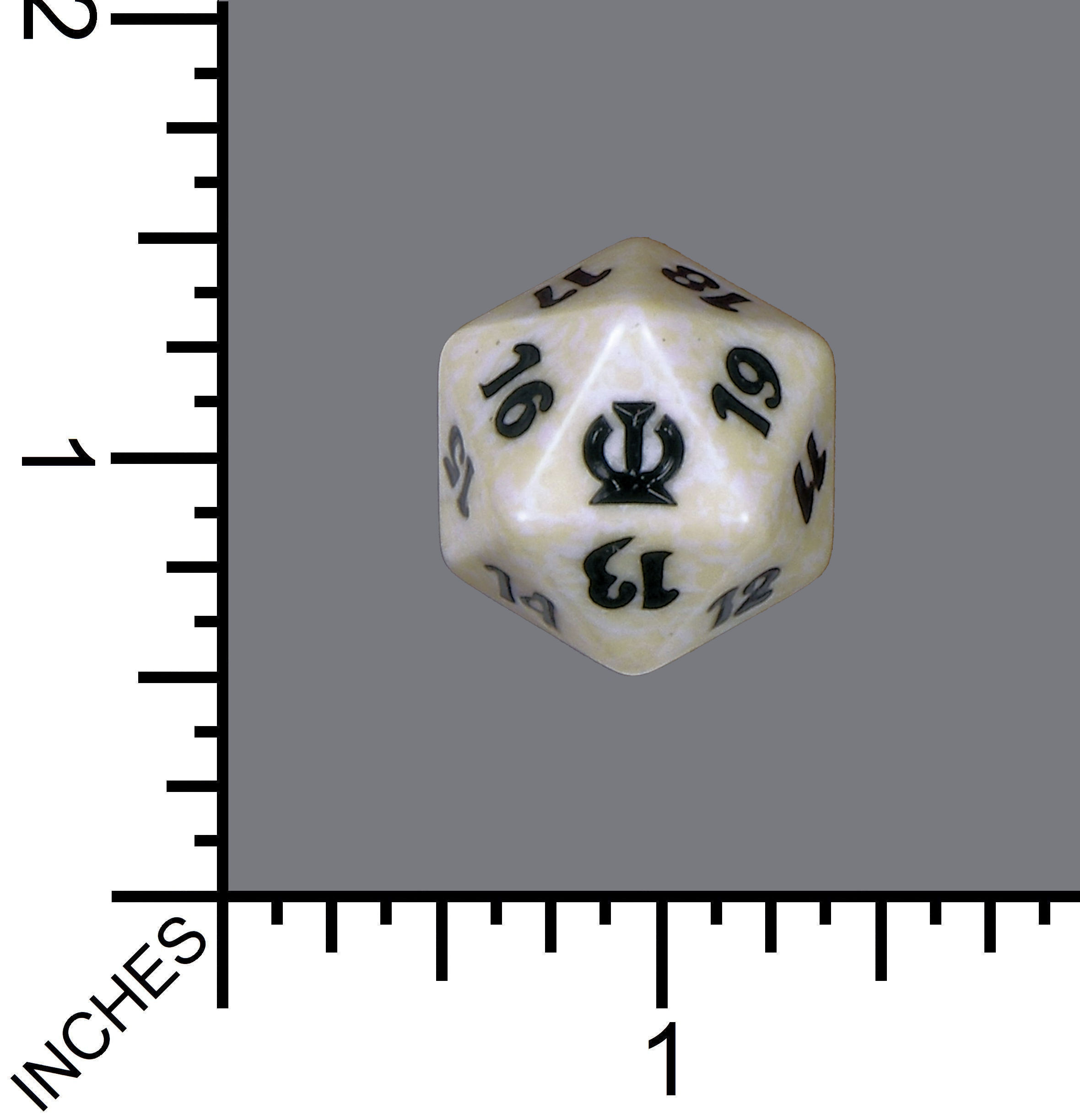 Magic Spindown Die - Theros White