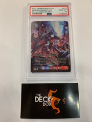 2022 Digimon Booster Imperialdramon: FM EX3- Alternate Art PSA Gem MT 10