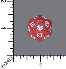 Magic Spindown Die - War of the Spark - Red