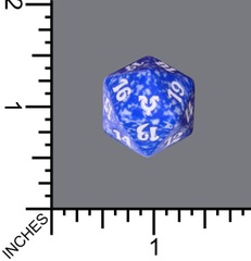 Magic Spindown Die - Avacyn Restored Blue