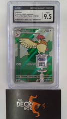 Pidgeotto (2023) Japanese Ruler of the Black Flame - 119/108 - CGC 9.5