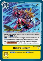 Odin's Breath - BT13-106 - P (Versus Royal Knight Pre-Release Promo) - Foil