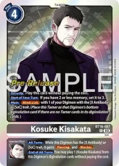 Kosuke Kisakata - BT16-087 - P (Beginning Observer Pre-Release Promo) - Foil