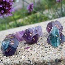 Purple Fluorite Gemstone RPG