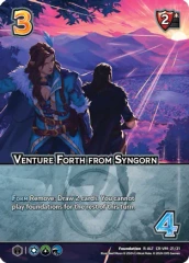 Venture Forth from Syngorn - Alternate Art - Foil