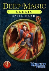 Deep Magic Spell Cards: Cleric