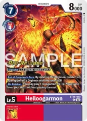 Helloogarmon - BT16-010  - P (Beginning Observer Pre-Release Promo) - Foil