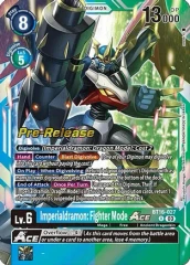 Imperialdramon: Fighter Mode Ace - BT16-027 - P (Beginning Observer Pre-Release Promo) - Foil