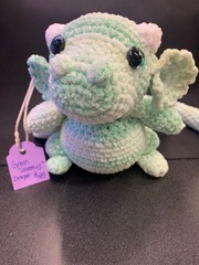 Bandty Crochet: Dragon (Small) - Green 
