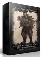 Game Master's Toolbox: Critical Hit Deck for Players (5E D&D Compatible)