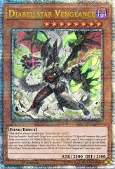 Diabellstar Vengeance - ALIN-EN011 - Quarter Century Secret Rare - 1st Edition