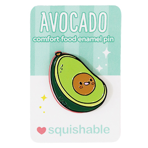 Avocado Enamel Pin