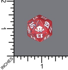 Magic Spindown Die - Eldritch Moon - Red