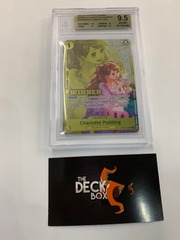 2022-24 One Piece Promos #OP03112 Charlotte Pudding R Winner Pack 2024 Oct-Dec Beckett Gem Mint 9.5