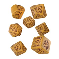 Harry Potter: Gryffindor Modern Dice Set - Gold