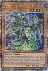 Cyberdark Wurm - ALIN-EN027 - Quarter Century Secret Rare - 1st Edition