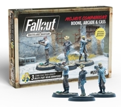 Fallout Wasteland Warfare: Mojave Companions BOONE, ARCADE AND CASS