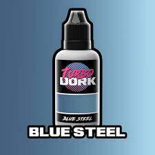 Blue Steel Metallic Acrylic Paint