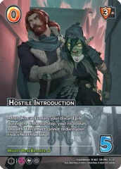 Hostile Introduction - Alternate Art - Foil