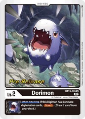 Dorimon - BT13-005 - P (Versus Royal Knight Pre-Release Promo) - Foil