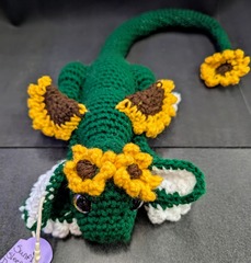 Bandty Crochet: Dragon (Small) - Sleeping - Sunflower