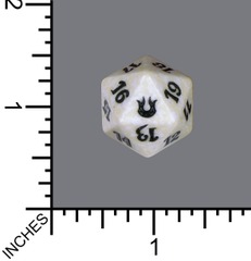 Magic Spindown Die - Born of the Gods White