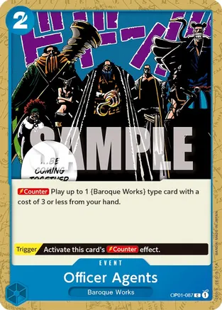 Officer Agents - OP01-087 - C