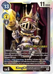 KingChessmon - BT13-045 - P (Versus Royal Knight Pre-Release Promo) - Foil