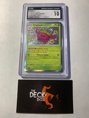 Skiploom Shiny Rare 097/091 - Paldean Fates CGC 10