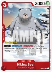 Hiking Bear - OP08-010 - U - (Two Legends Pre-release Promo)