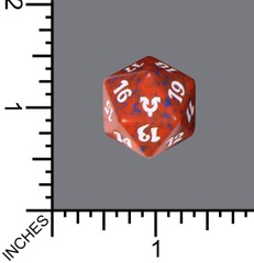 Magic Spindown Die - Avacyn Restored Red