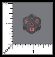 Magic Spindown Die - Assassin's Creed - Black