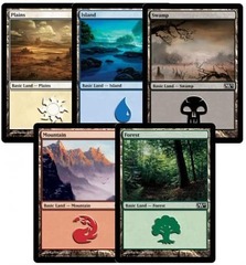 300 Assorted Magic: The Gathering MTG Basic Lands Cards