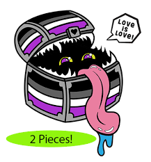 MIMIC PRIDE PINS: ASEXUAL