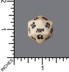 Magic Spindown Die - M13 Magic 2013 White