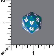 Magic Spindown Die - Avacyn Restored Green