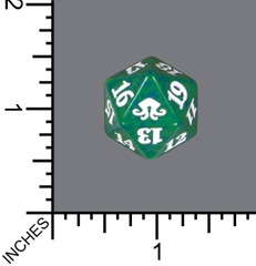 Magic Spindown Die - Eldritch Moon - Green