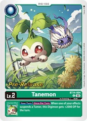 Tanemon - BT14-004 - P (Blast Ace Pre-Release Promo) - Foil