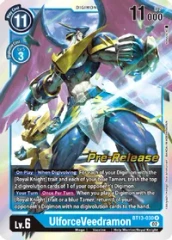 UlforceVeedramon - BT13-030 - P (Versus Royal Knight Pre-Release Promo) - Foil