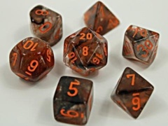 Nebula Copper Matrix/Orange Luminary 30040 Lab Dice