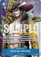 Dracule Mihawk (A Fist of Divine Speed Release Event Winner) - P-081 - P - Foil