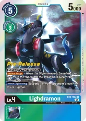 Lighdramon - BT8-053 - P (New Awakening Pre-Release Promo)