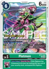 Pistmon - BT16-044 - P (Beginning Observer Pre-Release Promo) - Foil