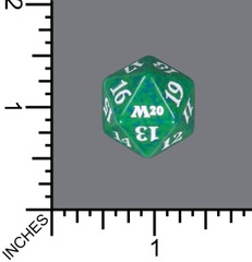 Magic Spindown Die - Core Set 2020 - Green