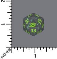 Magic Spindown Die - Aetherdrift - Green